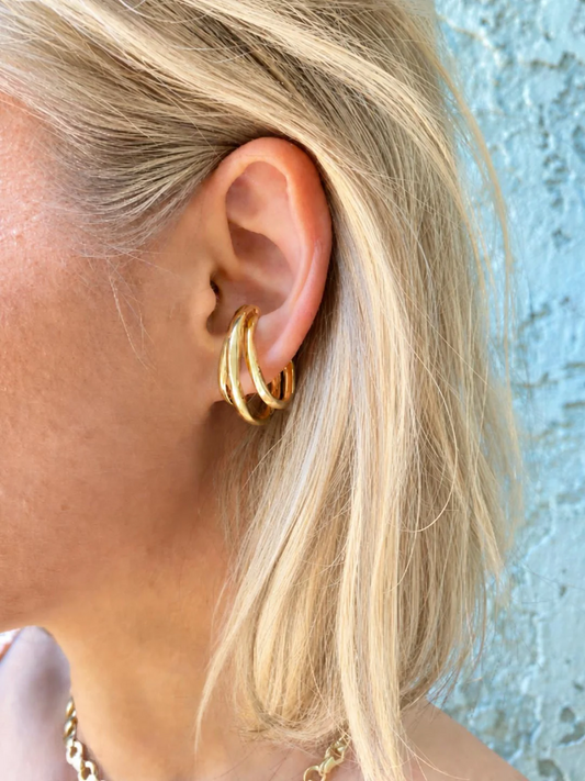 Triple Ear Cuff | 27MM | 18K Gold-Filled