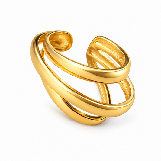 Triple Ear Cuff | 27MM | 18K Gold-Filled