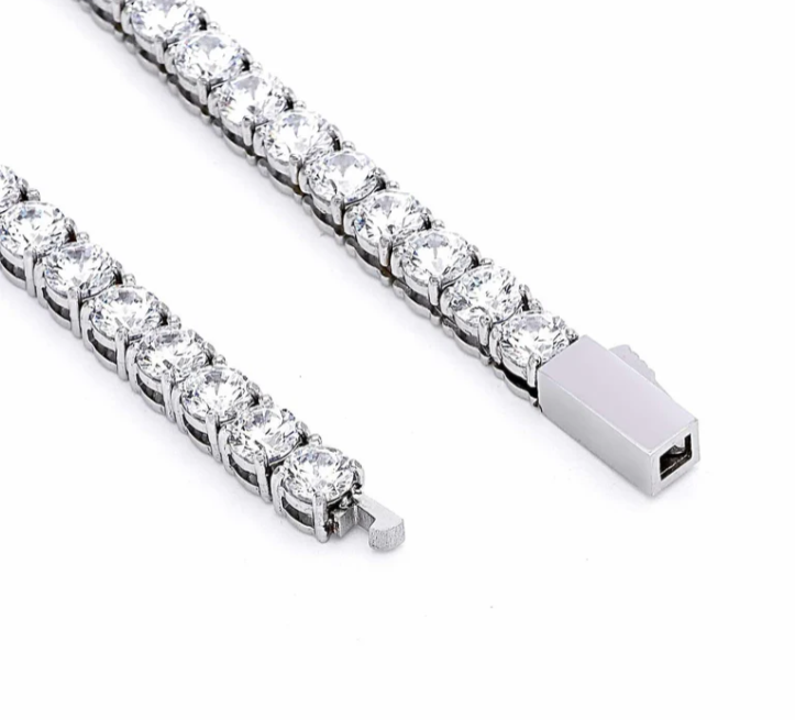 PREMIUM STAINLESS STEEL - TENNIS BRACELET - ROUND 5MM