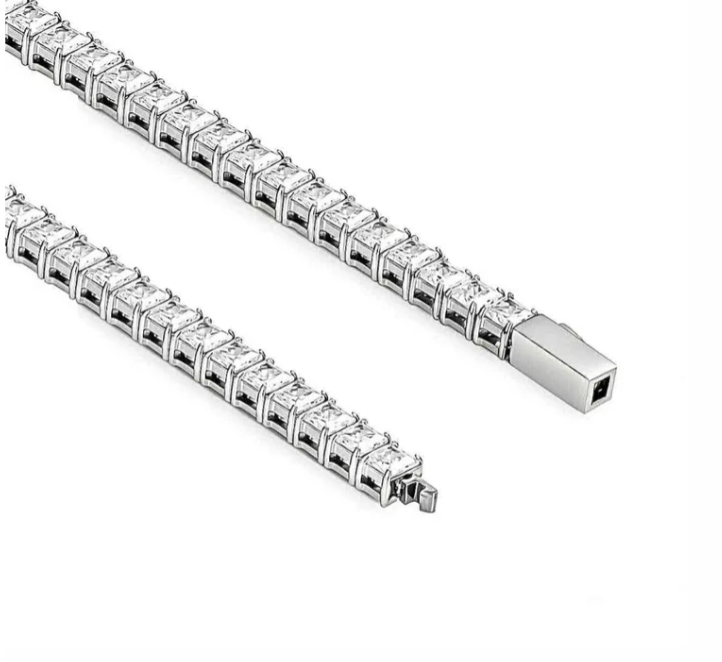 PREMIUM STAINLESS STEEL - TENNIS BRACELET - PRINCESS 5MM