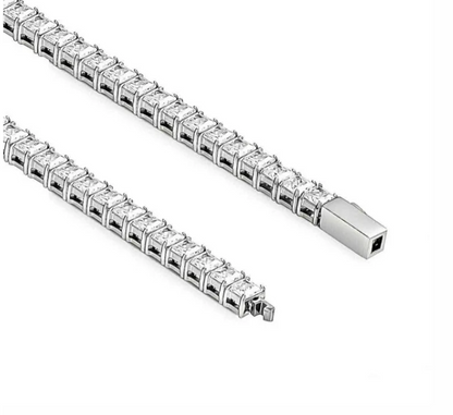 PREMIUM STAINLESS STEEL - TENNIS BRACELET - PRINCESS 5MM