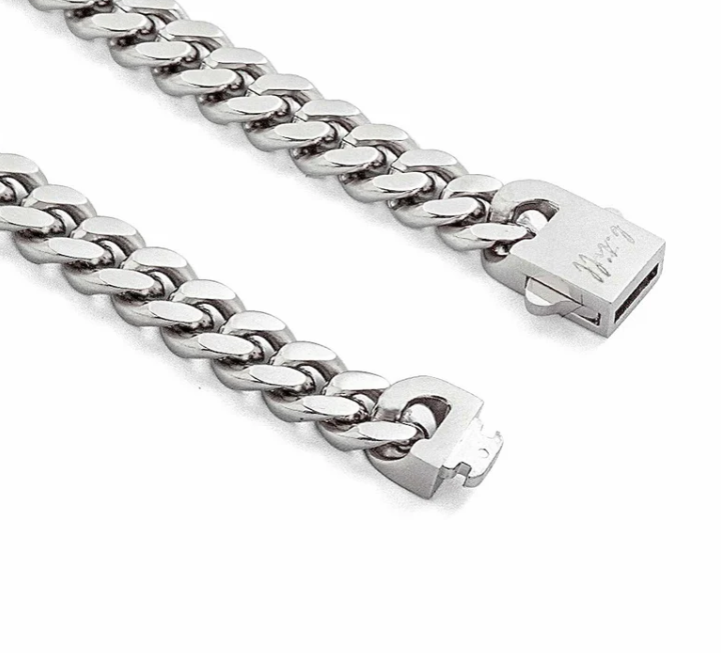 Premium Stainless Steel | 8MM Cuban Bracelet | Steel