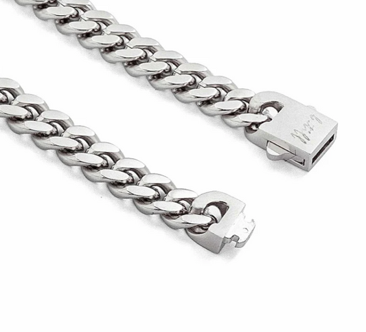 Premium Stainless Steel | 8MM Cuban Bracelet | Steel