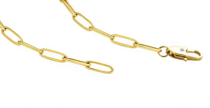 Paperclip Bracelet | 4MM | 18K Gold PVD | Premium 316L Stainless Steel