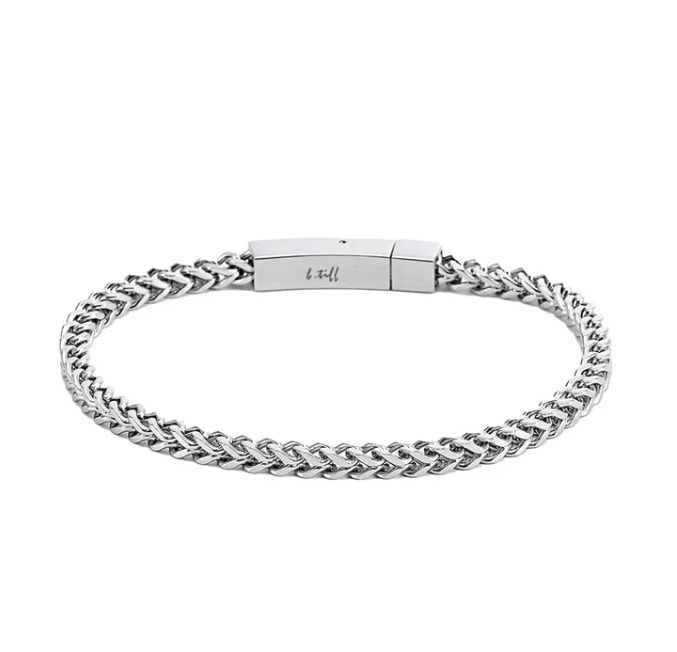 PREMIUM STAINLESS STEEL - BRACELET - FRANCO 4MM in STEEL