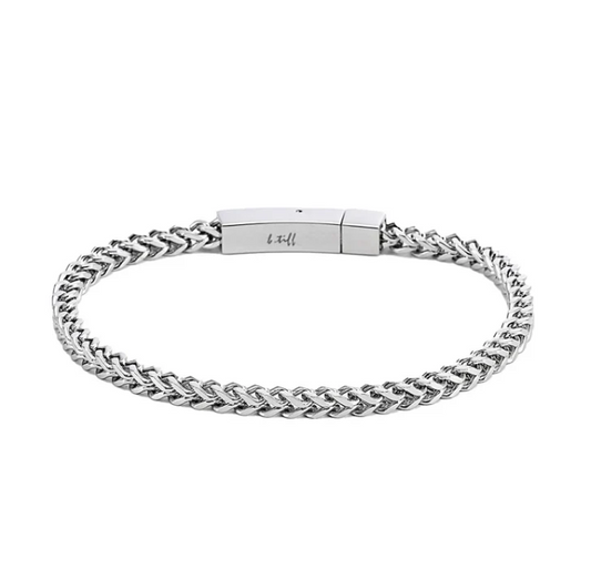 PREMIUM STAINLESS STEEL - BRACELET - FRANCO 4MM in STEEL