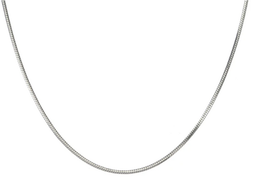 Round Herringbone Chain Necklace | 1.5MM | Steel | Premium Stainless Steel