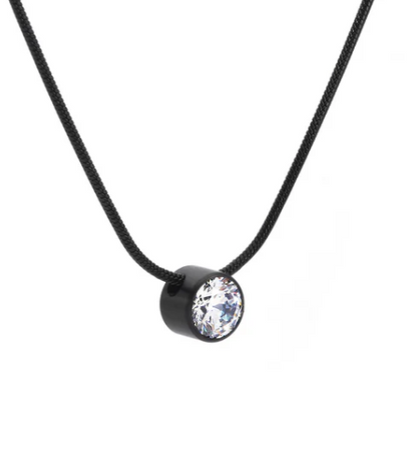 Coil Solitaire Pendant Necklace | 1CT | Premium 316L Stainless Steel