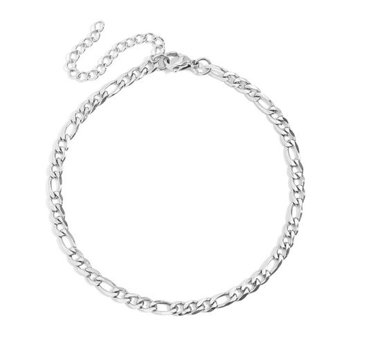 Figaro Anklet | 4MM | 316L Stainless Steel