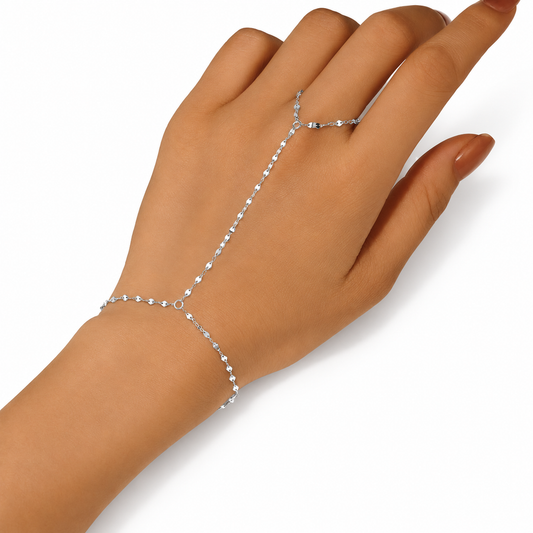 Dainty Hand Chain | S925 Sterling Silver