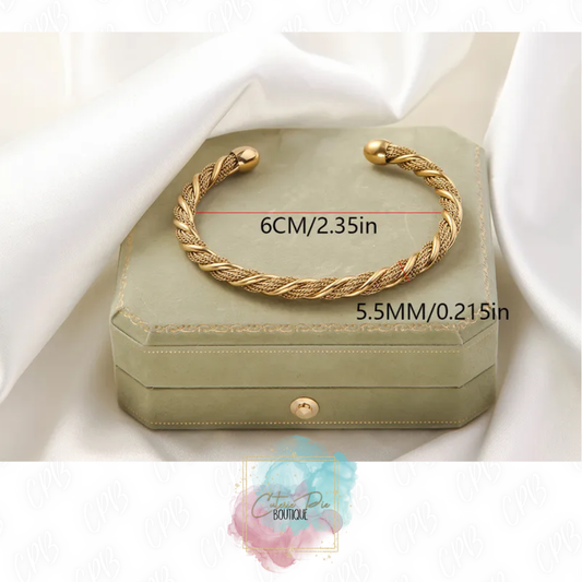 STAINLESS JEWELRY - Twisty Chain Cuff