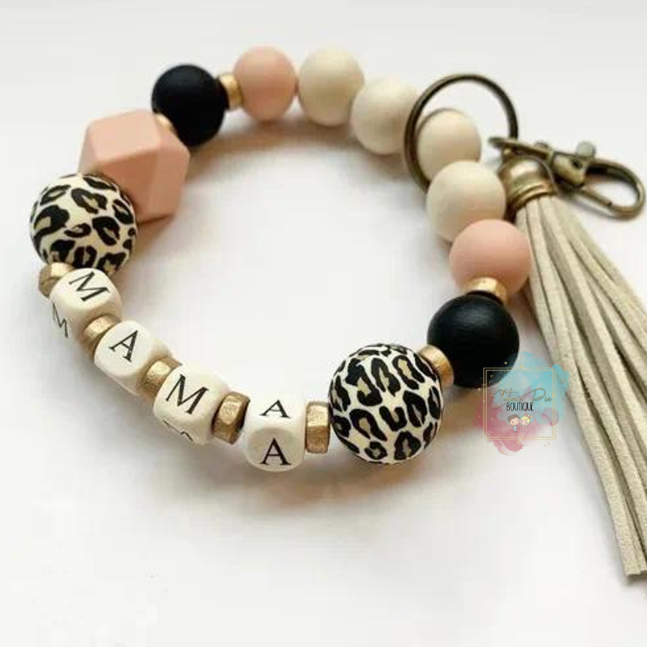 Silicone Bracelet Keychain