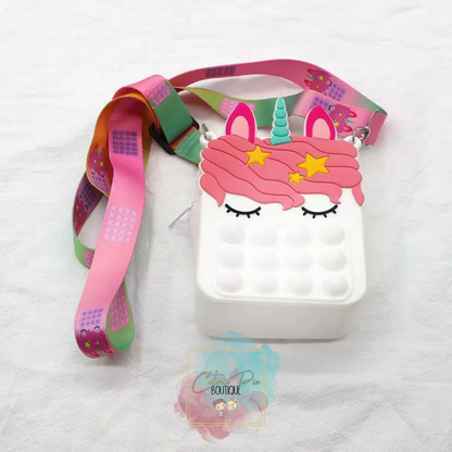 Mini Unicorn Pop-it Purse