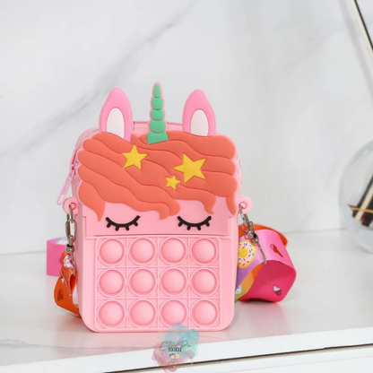 Mini Unicorn Pop-it Purse