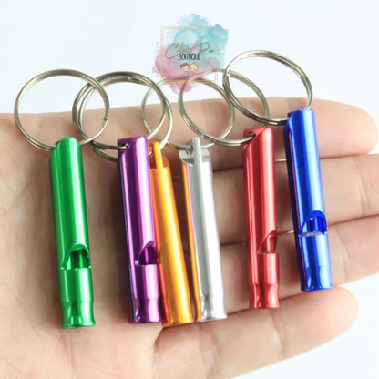 Mini Whistle Keychain / Self-Defense / Bag Charm / Survival Tool