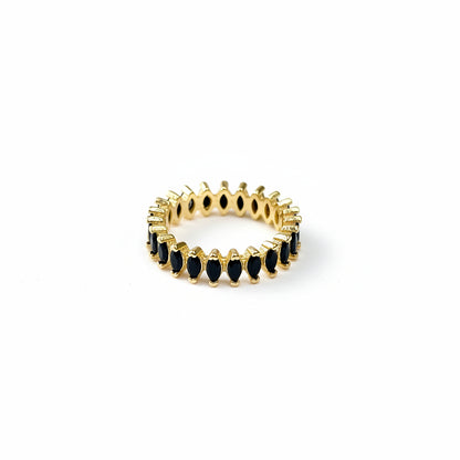 Cutesie Marquise Eternity Ring | 5MM | 18K Gold Filled