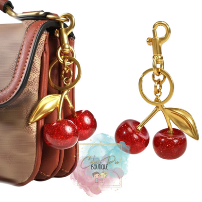 Cherry Keychain - Bag Charm