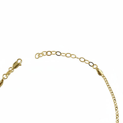 Cuban Anklet | 2MM | 18K Gold Filled