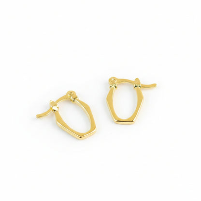 Convertible Geometric Dangle Earrings | 18K Gold Filled