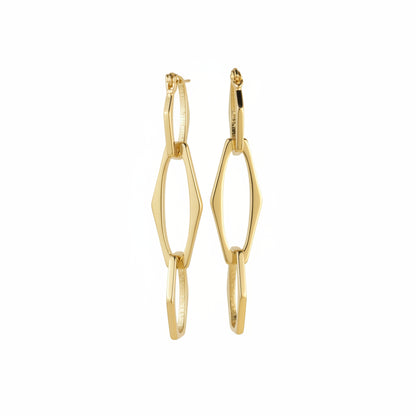 Convertible Geometric Dangle Earrings | 18K Gold Filled