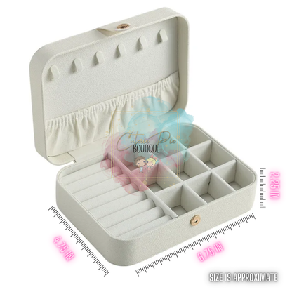 Large Jewelry Box - Storage - On the Go - Travel Accessory