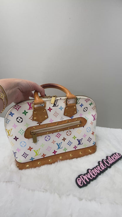 Louis Vuitton | Alma PM | Monogram Multicolore | White