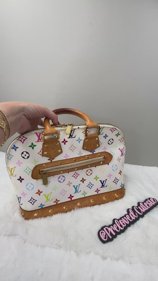 Louis Vuitton | Alma PM | Monogram Multicolore | White