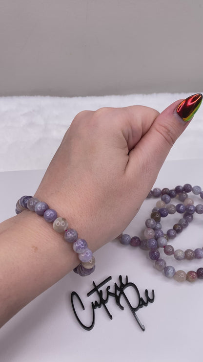 8MM Unicorn | Natural Crystal Stretch Bracelet