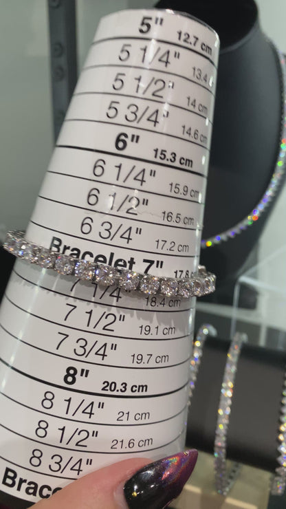 PREMIUM STAINLESS STEEL - TENNIS BRACELET - ROUND 5MM