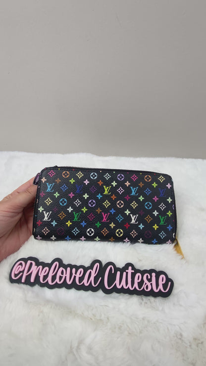 Louis Vuitton | Zippy Wallet | Monogram Multicolore | Black