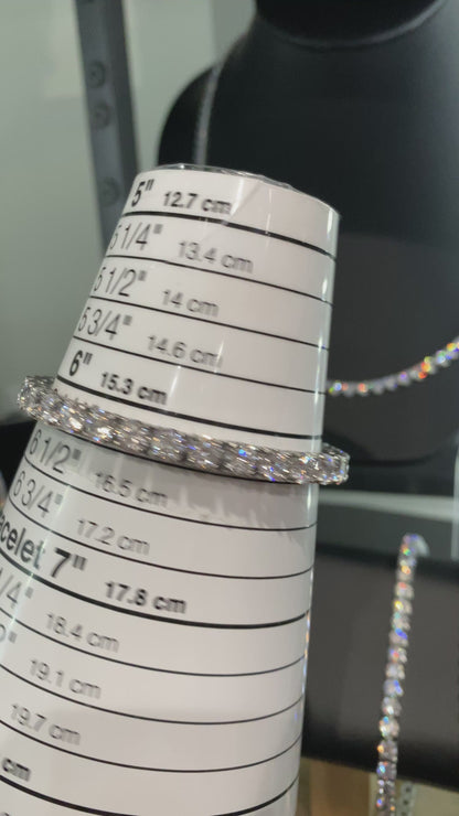 PREMIUM STAINLESS STEEL - TENNIS BRACELET - ROUND 5MM