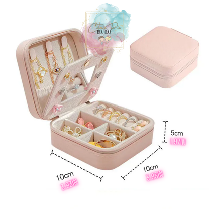 Small Jewelry Box - Storage - On the Go - Travel Accessory