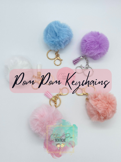 Pom Pom Keychain