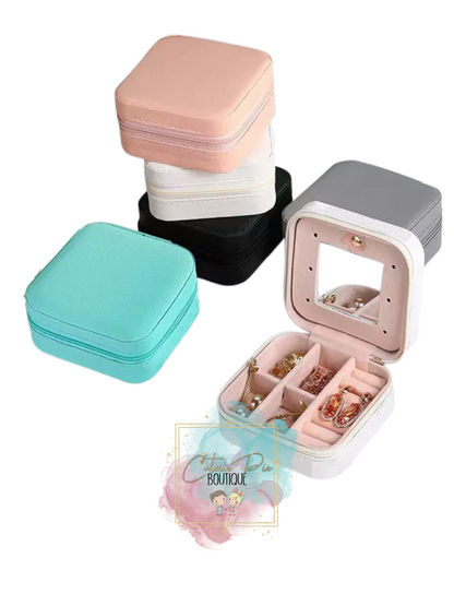 Small Jewelry Box - Storage - On the Go - Travel Accessory