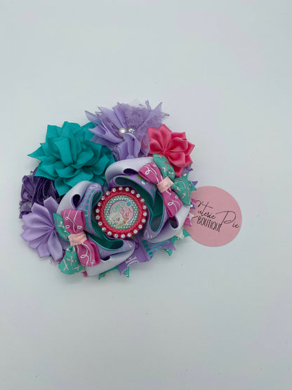 Over the Top Hair Bow - { Easter Collection }