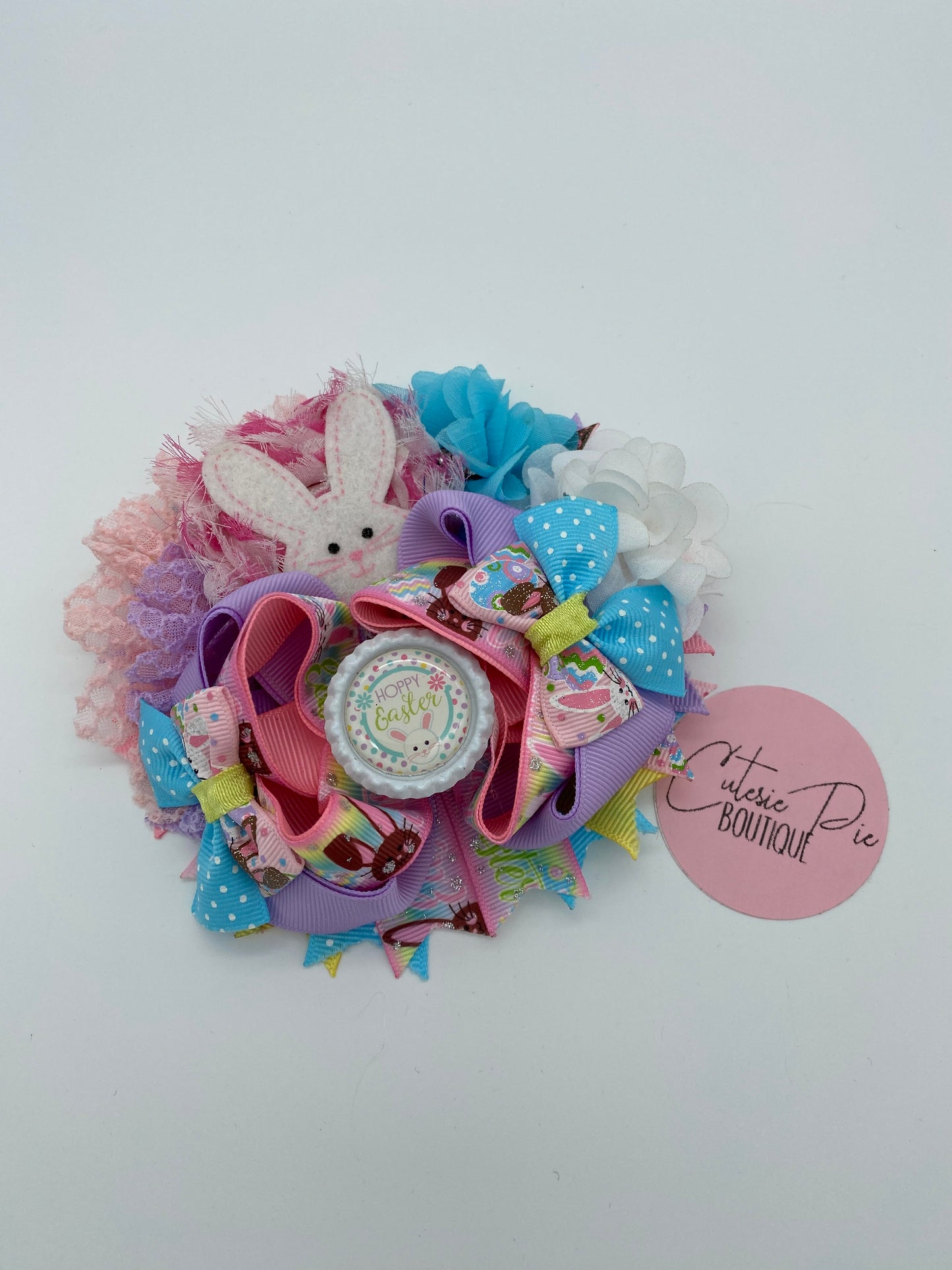 Over the Top Hair Bow - { Easter Collection }