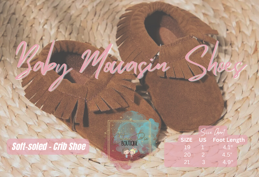 Baby Moccasin Shoe