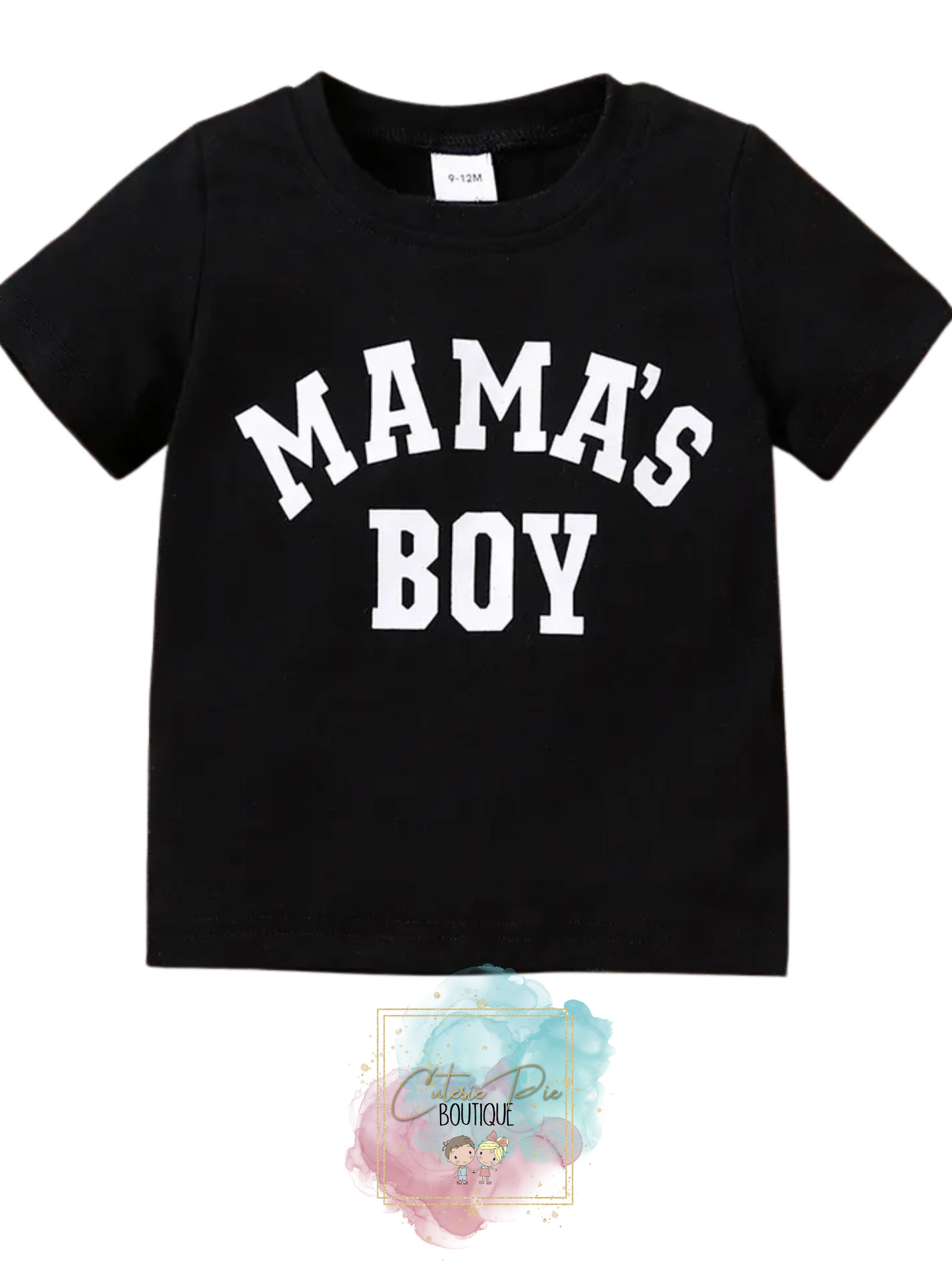 Baby Boy Tee " Mama's Boy "