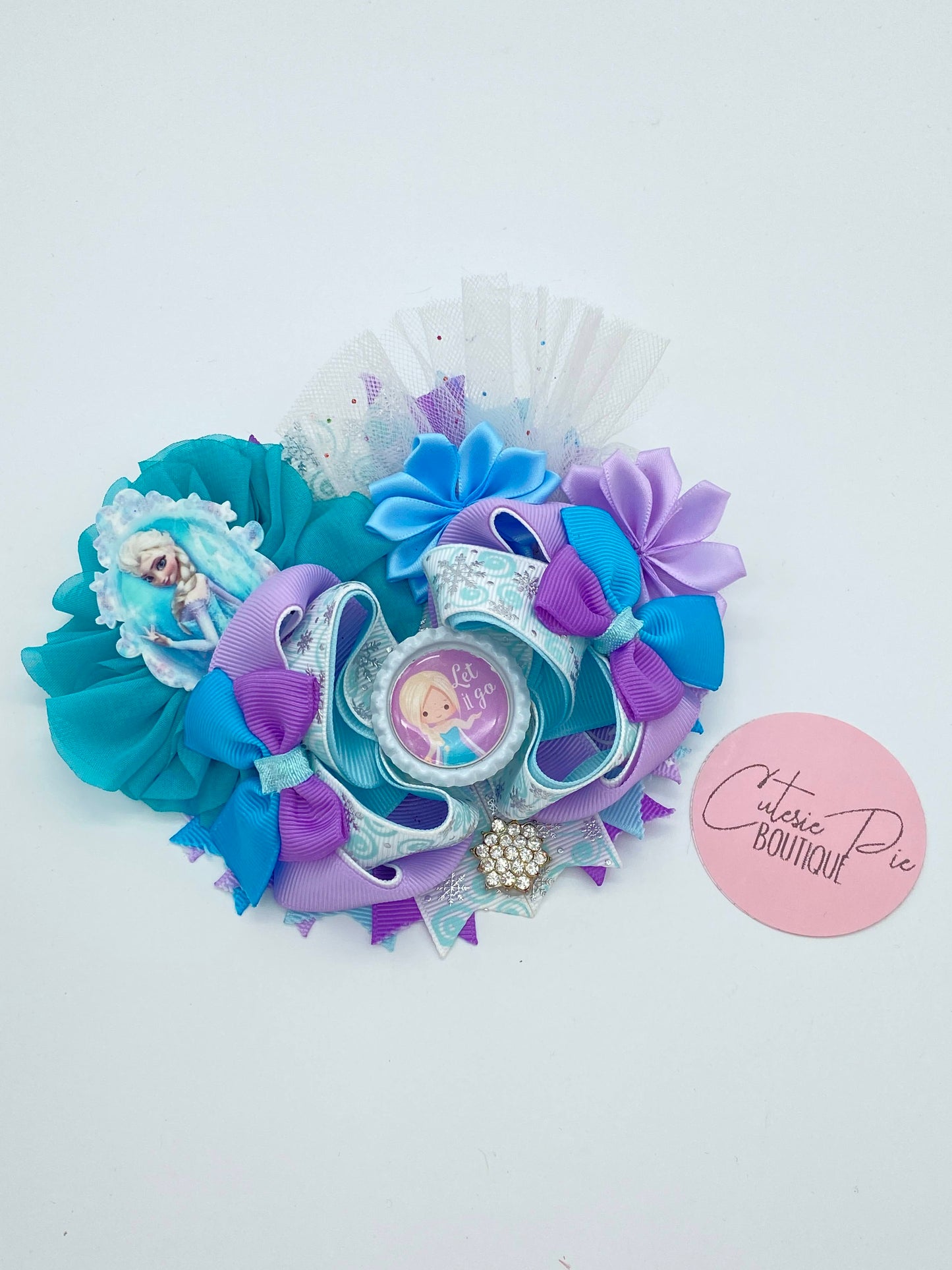 Over the Top Hair Bow - { Princess Collection }