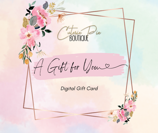 Cutesie Pie Gift Card