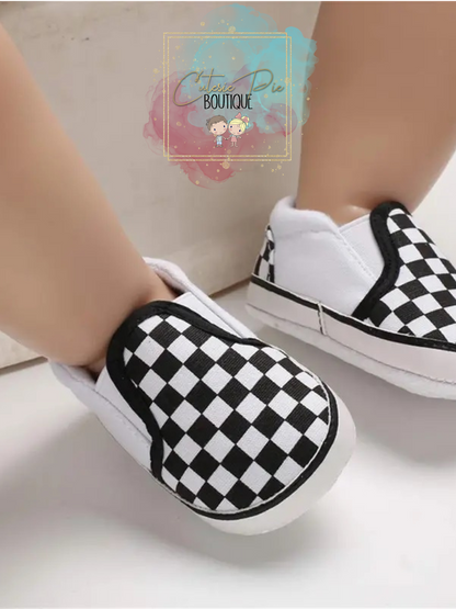 Baby Checkered Canvas Shoe