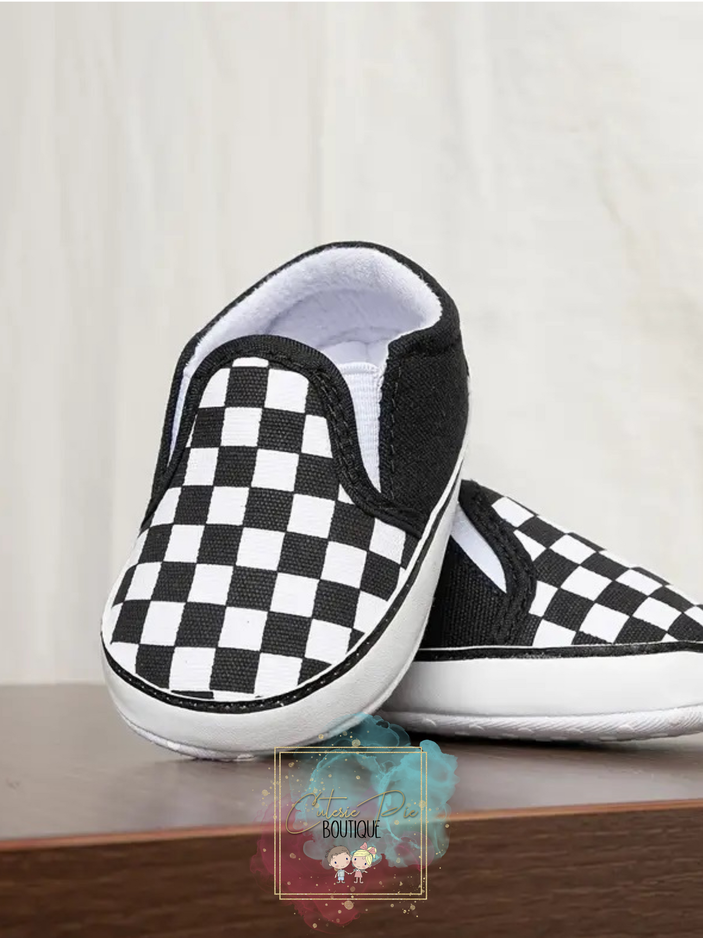 Baby Checkered Canvas Shoe