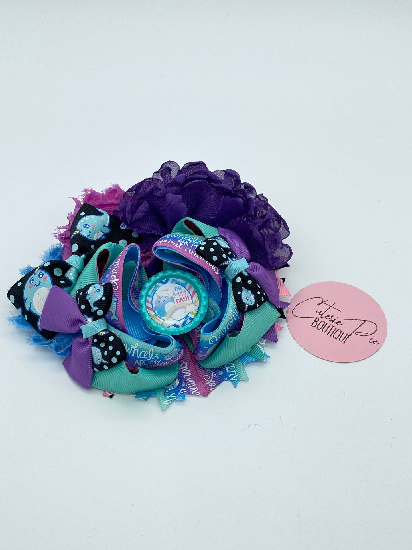 Over the Top Hair Bow - { Summer Collection }
